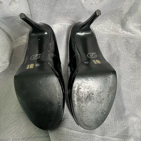 Chinese Laundry black FIA PEEP TOE PUMP - Picture 6 of 7